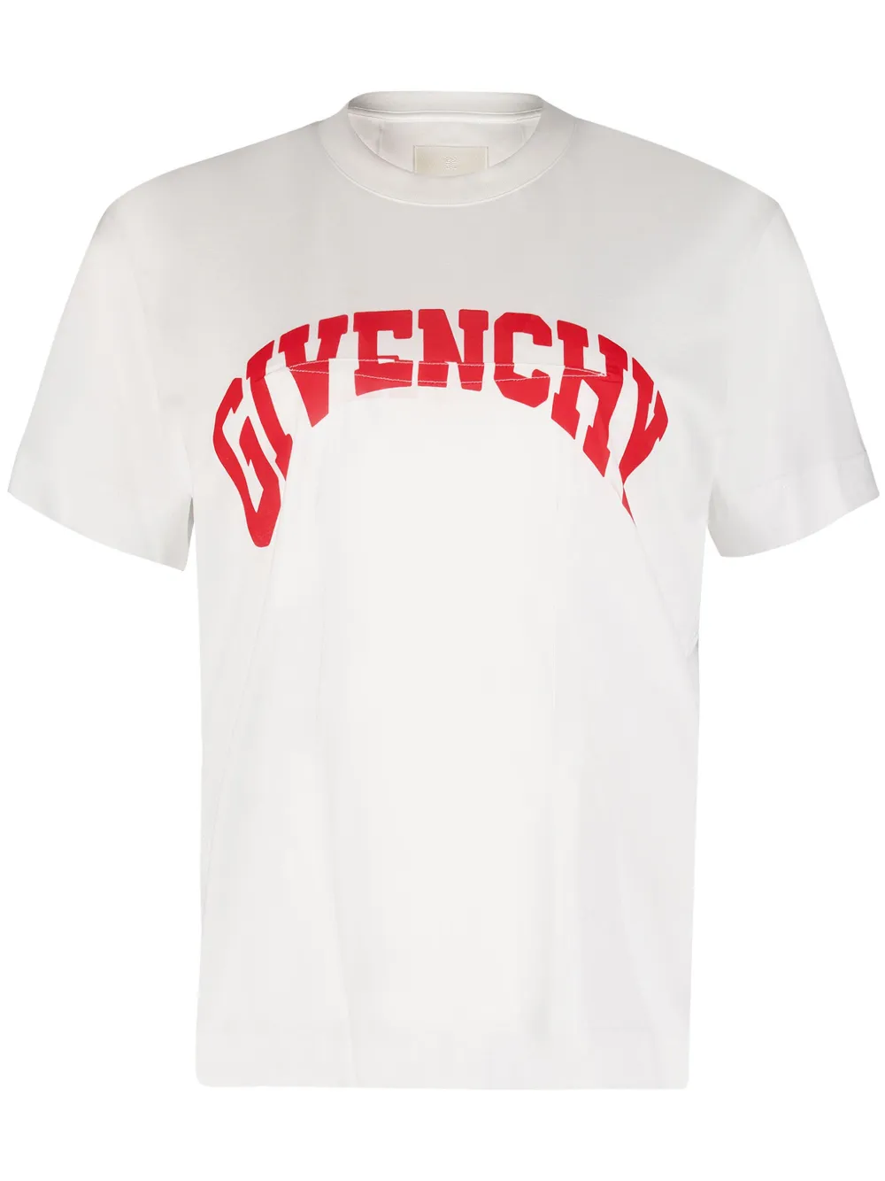 Givenchy T Shirt Mit Logo Print WeiB FARFETCH DE