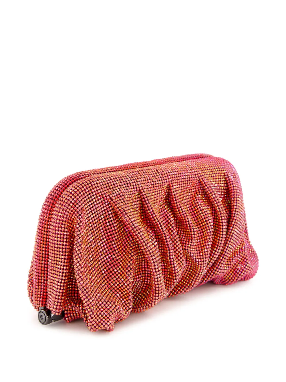 Benedetta Bruzziches Venus La Grande crystal-embellished pouch - Rood