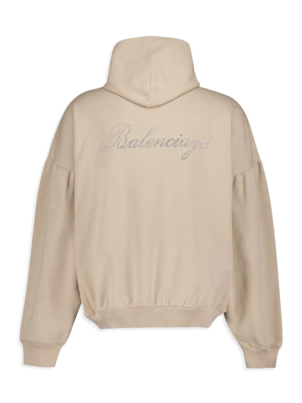 Balenciaga Hoodie met logo Beige