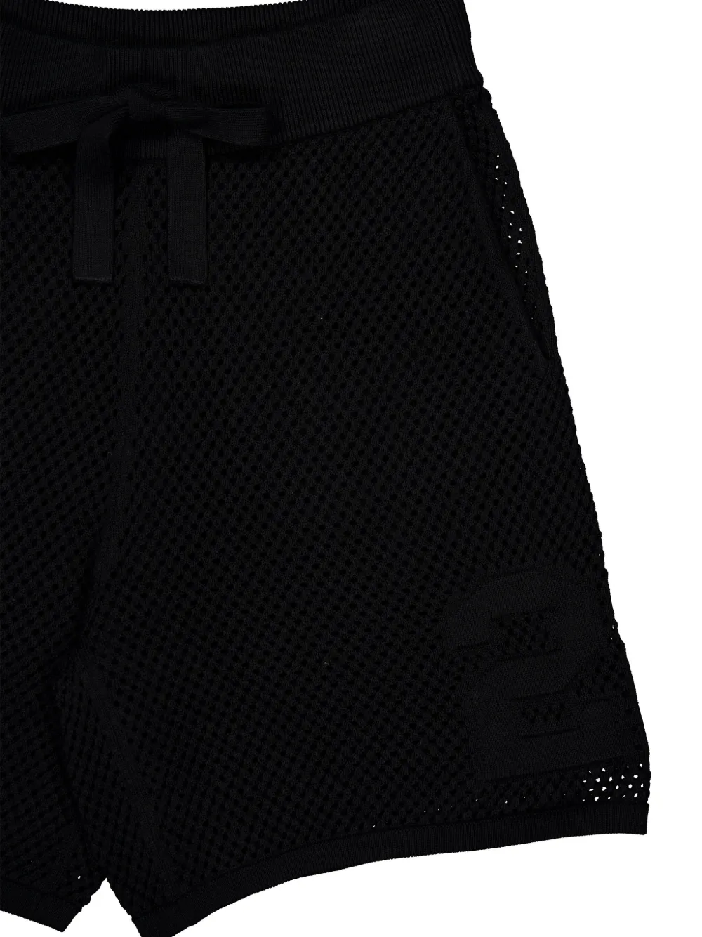 AMIRI 22 gebreide shorts Zwart