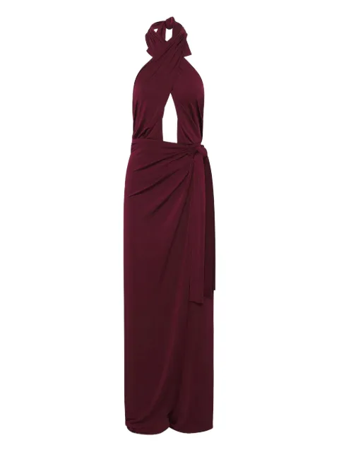Johanna Ortiz jumpsuit con cuello halter