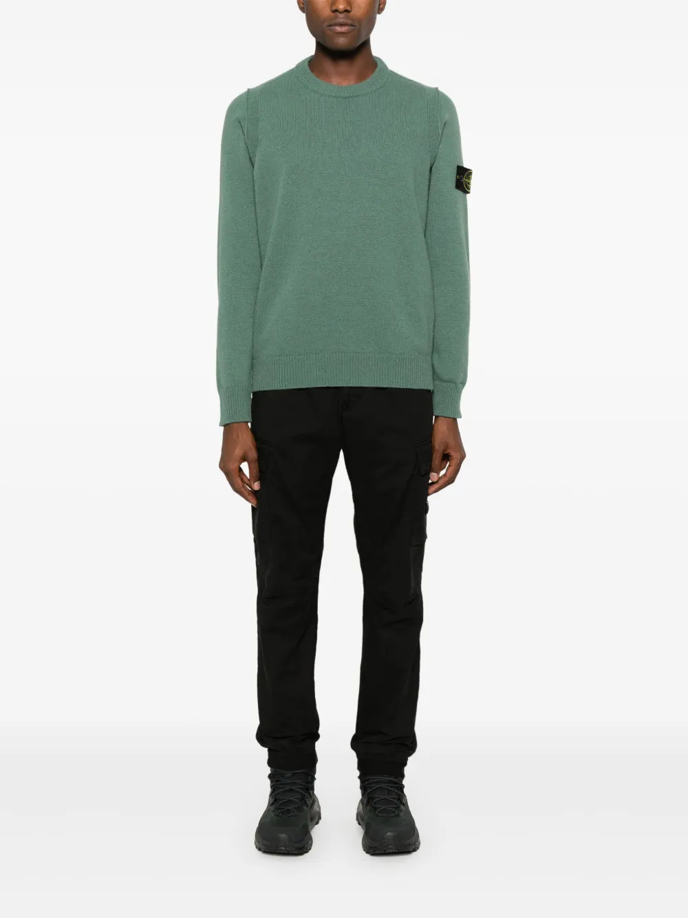 Stone Island Trui met ronde hals - Groen