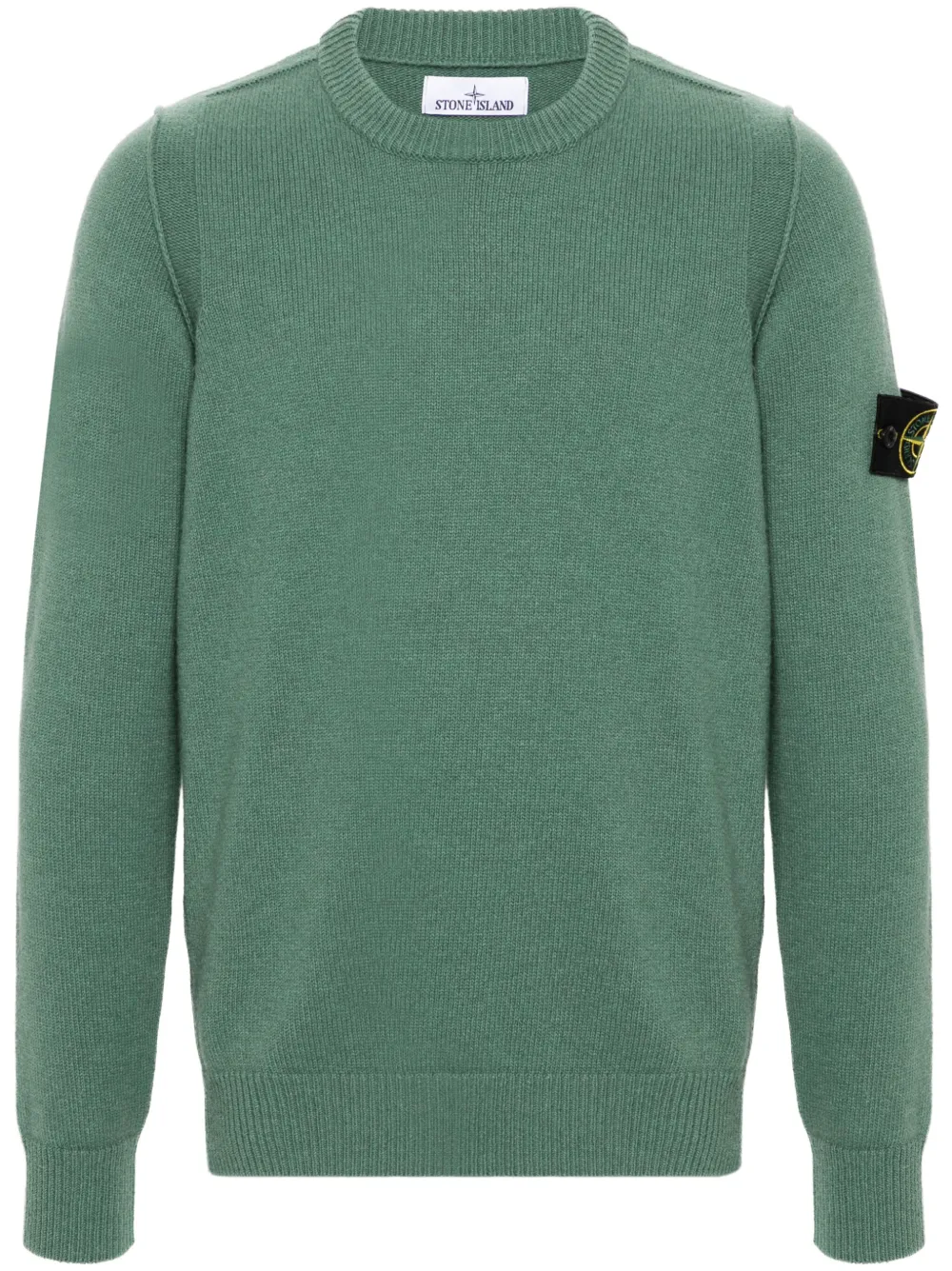 Stone Island crew neck Sweater Green FARFETCH UK