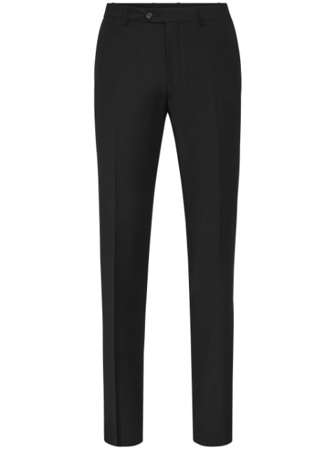 Philipp Plein straight-leg wool-blend trousers Men