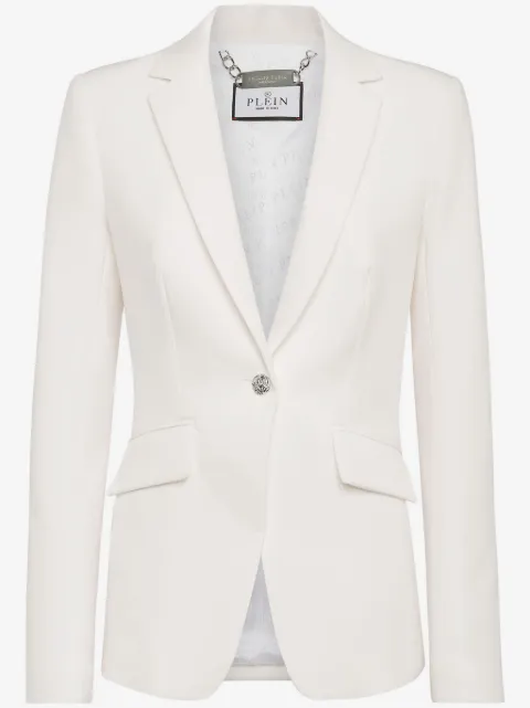 Philipp Plein Cady LS Crystal Skull blazer 