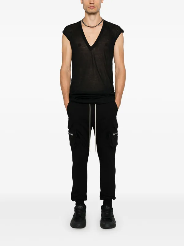 Rick Owens Mastodon カーゴパンツ | ブラック | FARFETCH JP