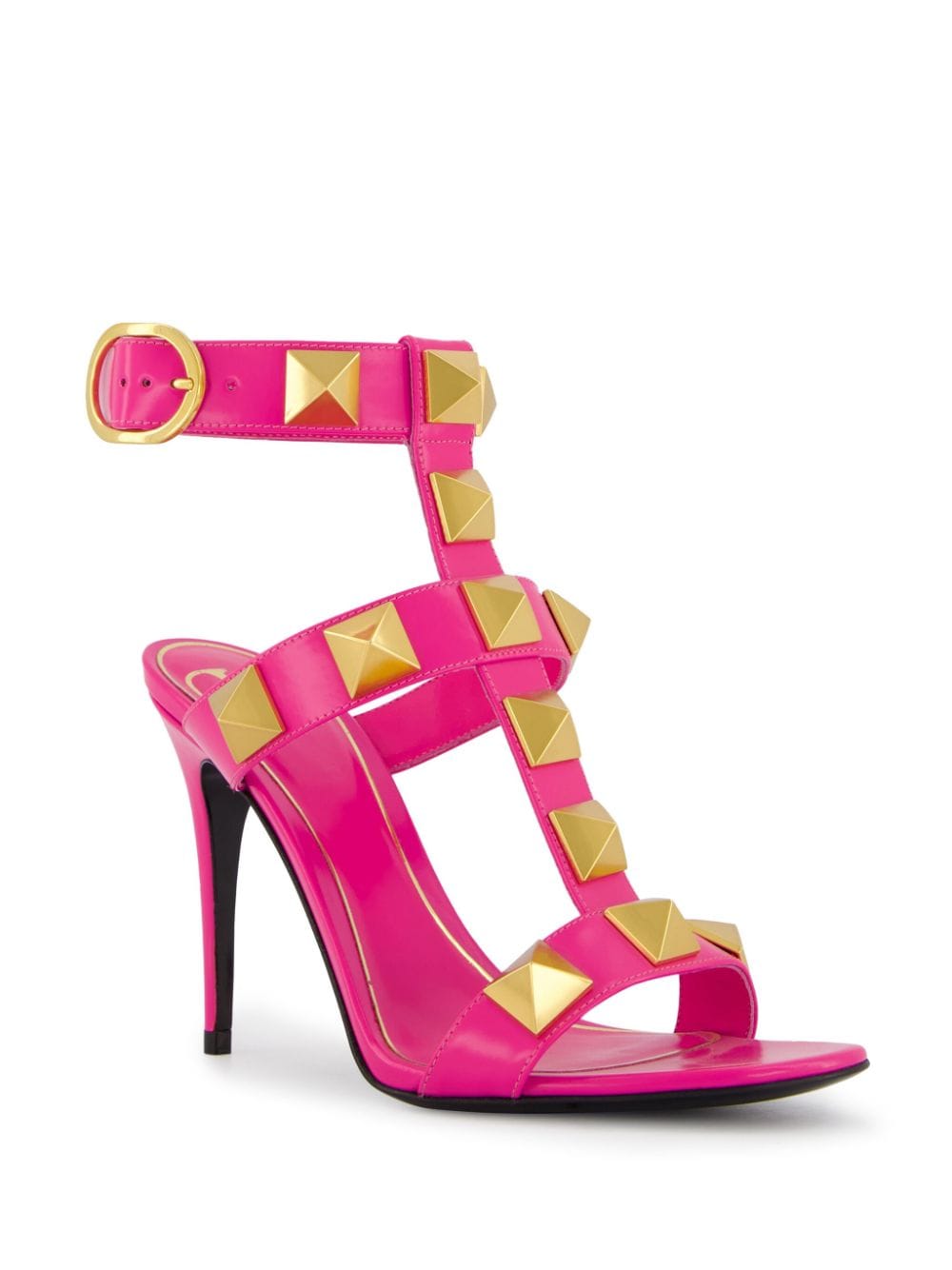 Valentino Garavani Rockstud 100mm sandals - Roze