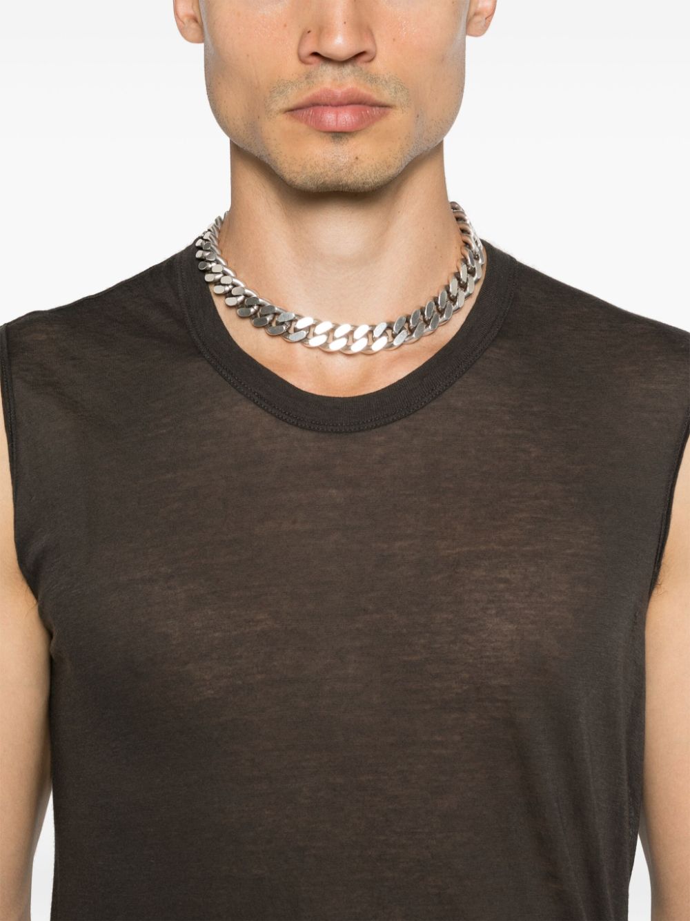 Rick Owens Tanktop van biologisch katoen Grijs