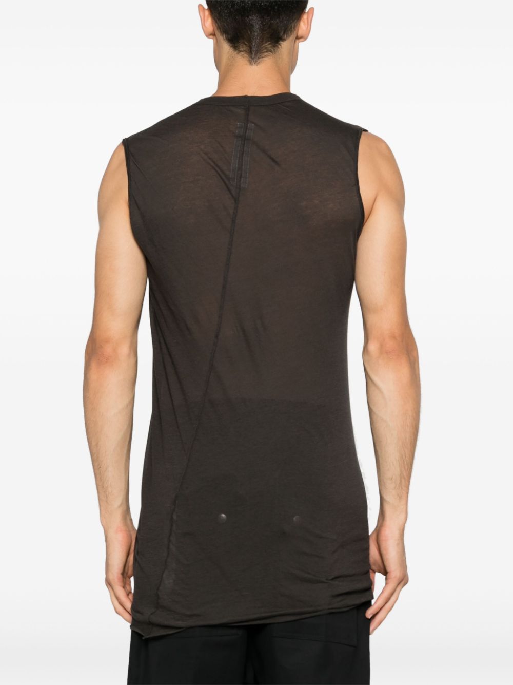 Rick Owens Tanktop van biologisch katoen Grijs