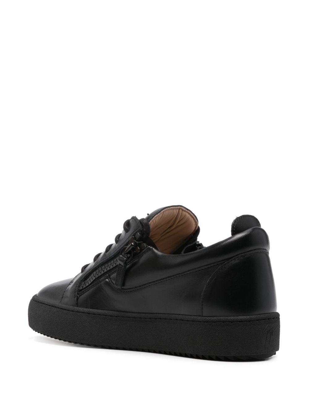 Giuseppe Zanotti embossed-logo sneakers Black