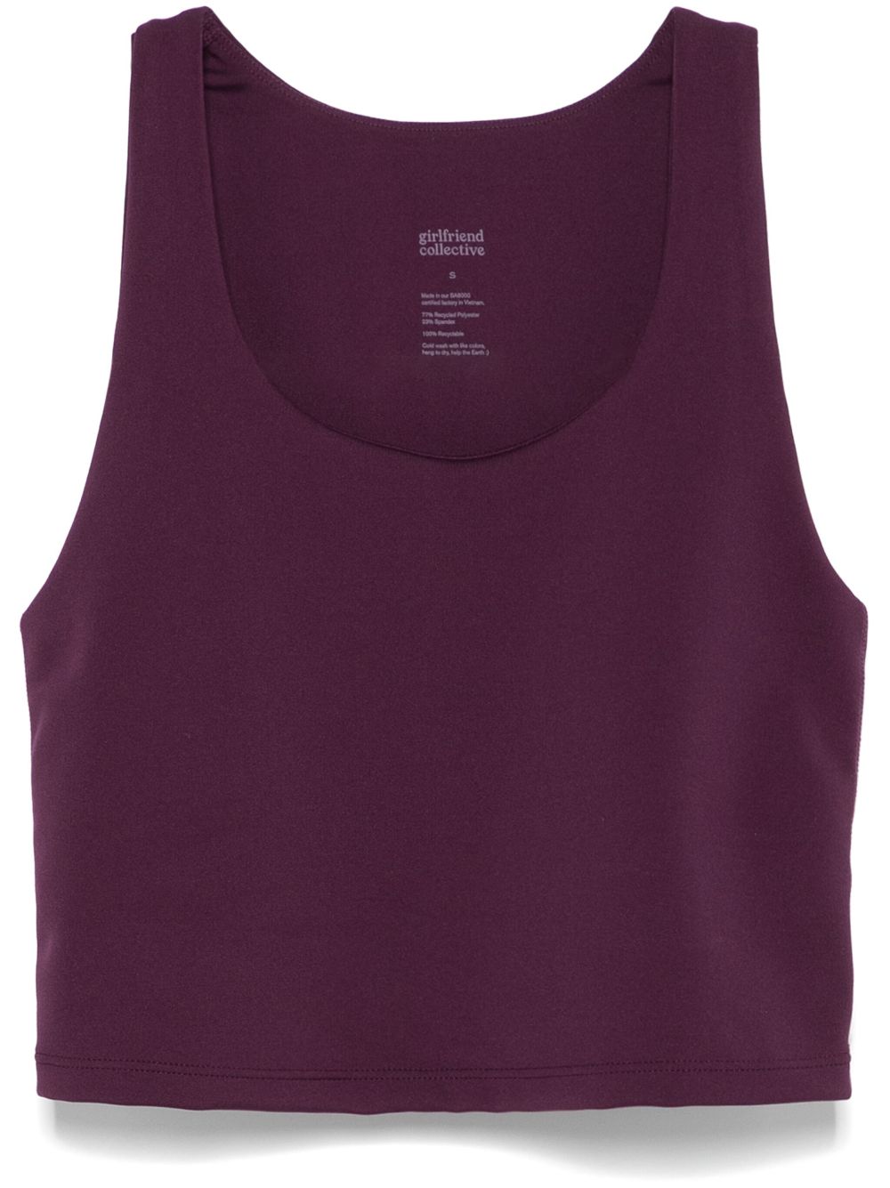 Girlfriend Collective Bella compression top - Purple