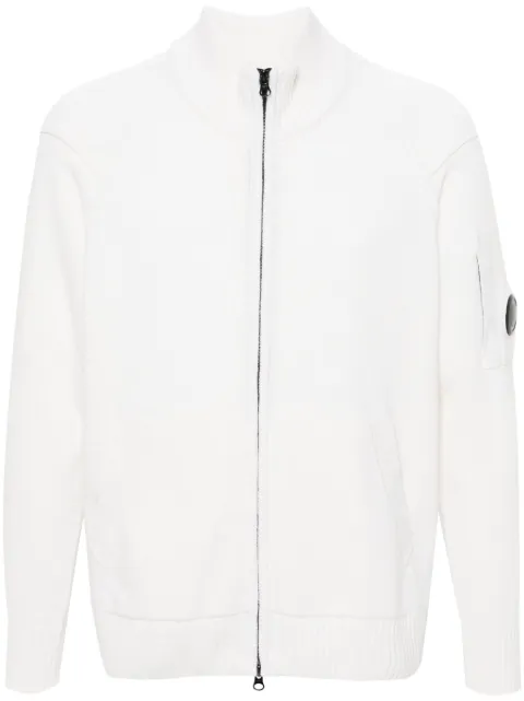 C.P. Company Cardigan com aplicação Lens