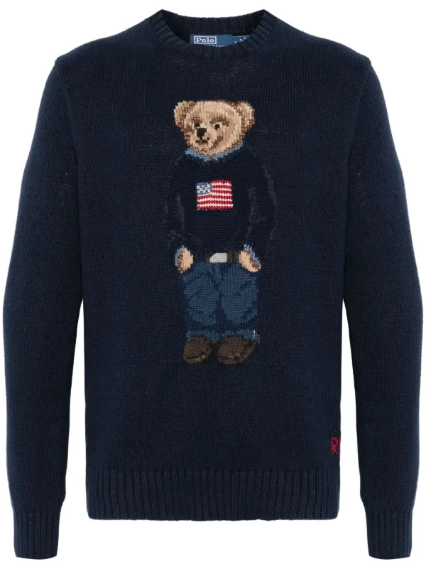 Ralph lauren national park bear sweater best sale