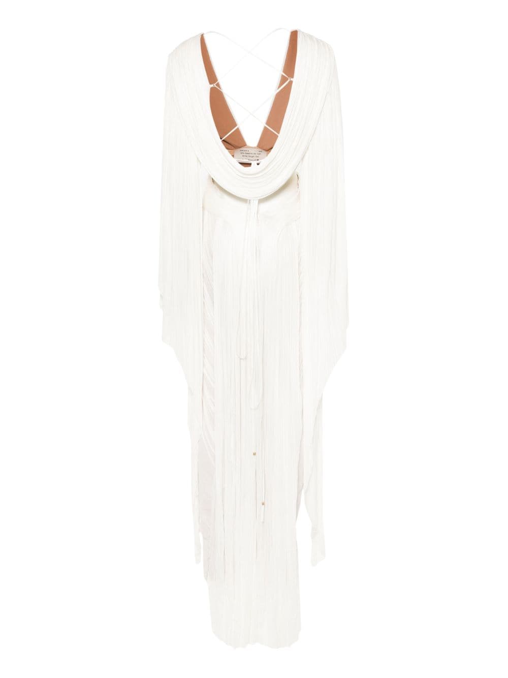 Shop Maria Lucia Hohan Vera Dress In White