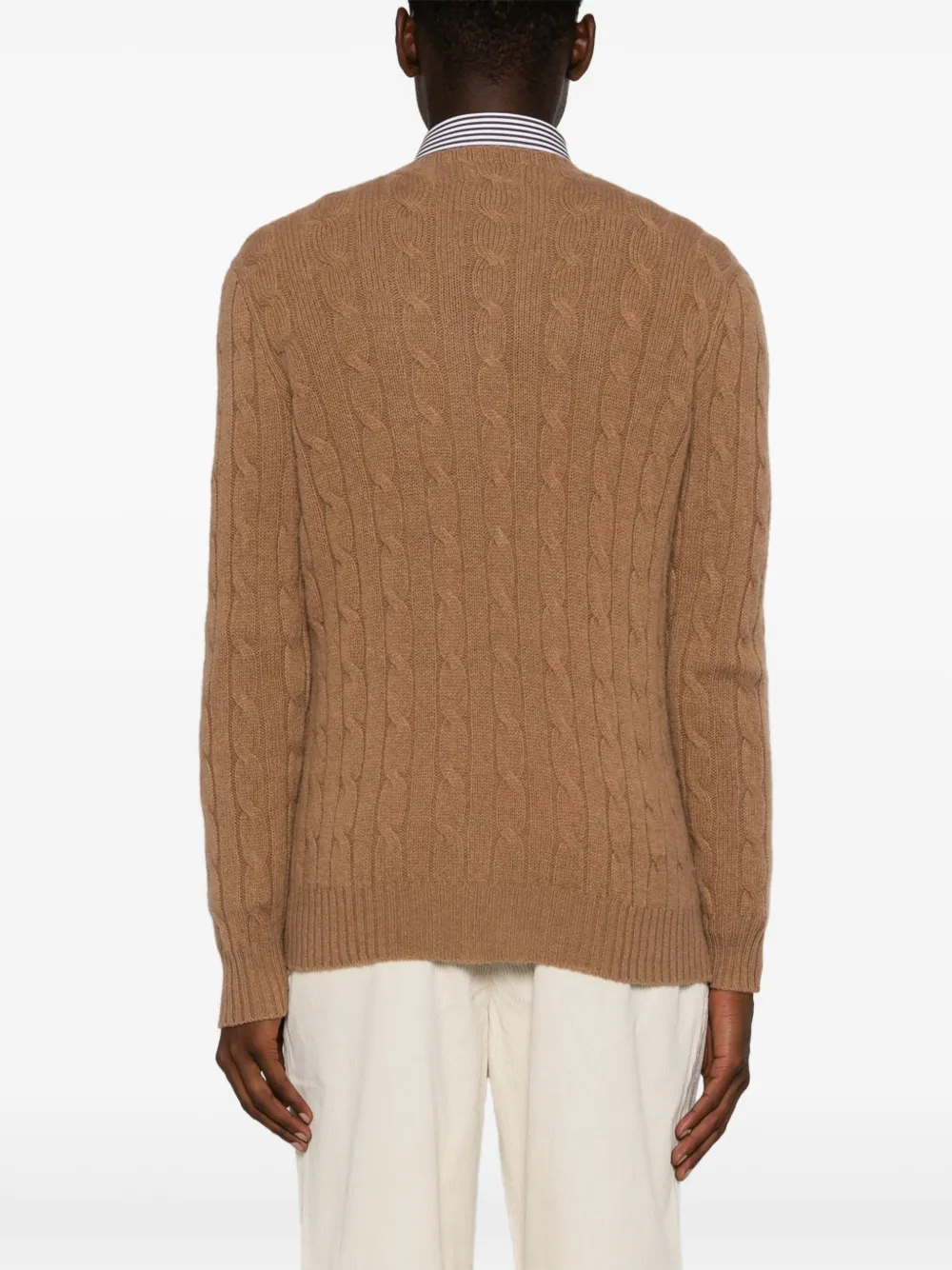 Polo Ralph Lauren Kabelgebreide trui Bruin