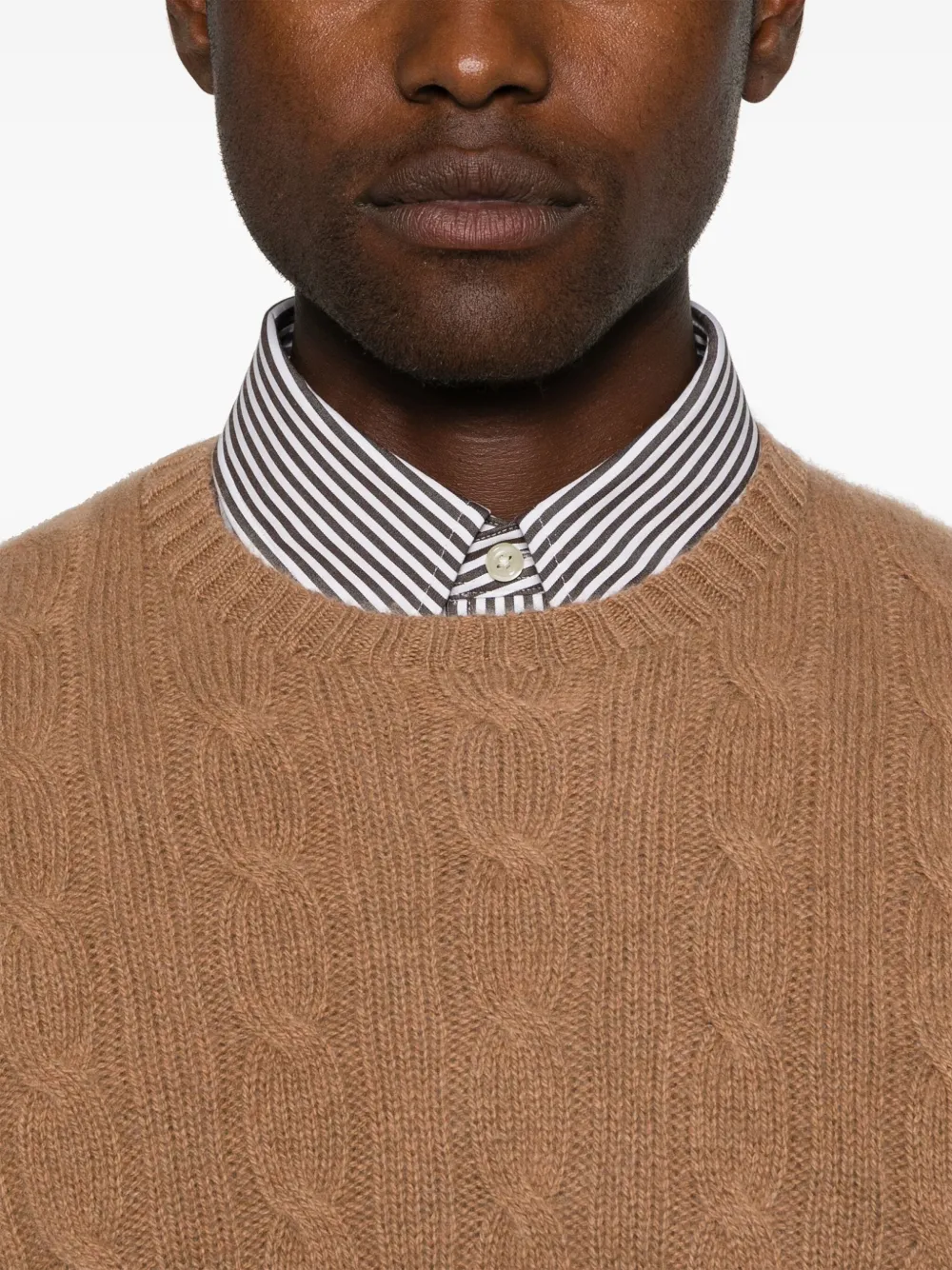 Polo Ralph Lauren Kabelgebreide trui Bruin