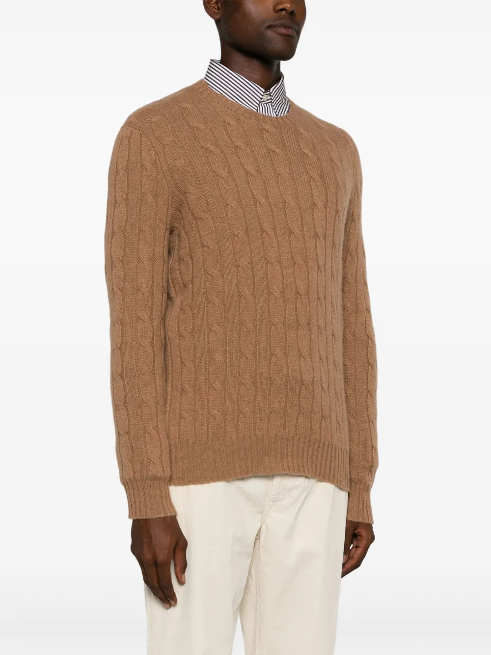 Polo Ralph Lauren Kabelgebreide trui Bruin