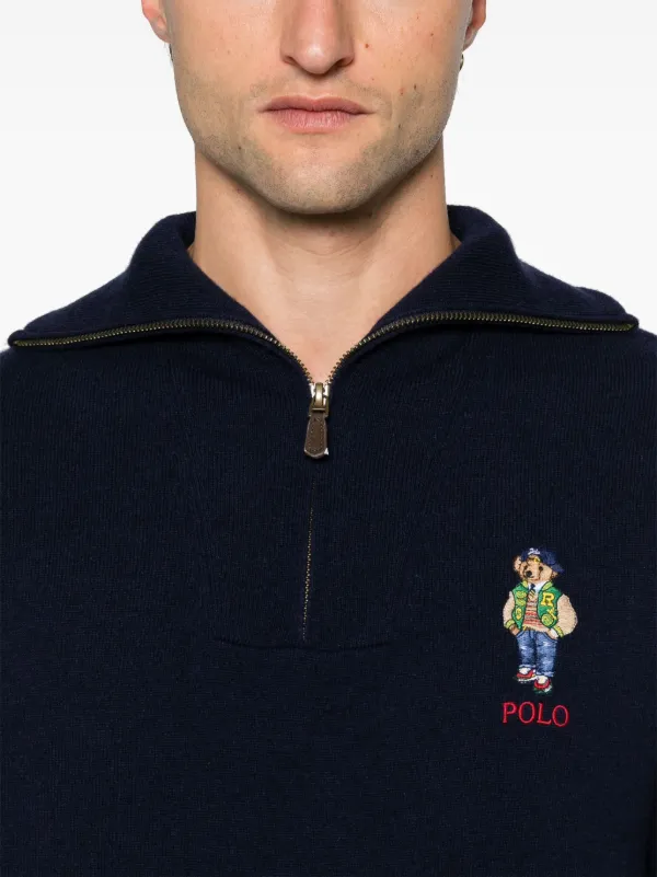 Polo Ralph Lauren Suéter Polo Bear | Azul | FARFETCH BR