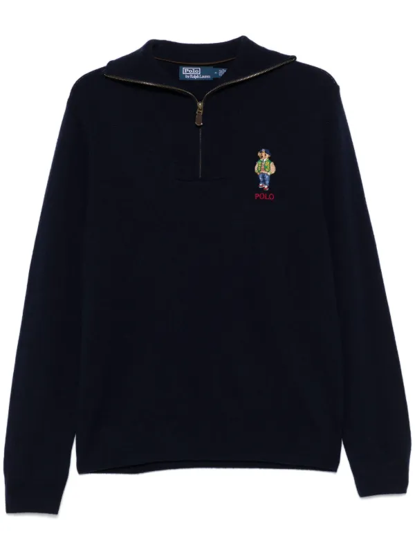 Polo Ralph Lauren Suéter Polo Bear | Azul | FARFETCH BR