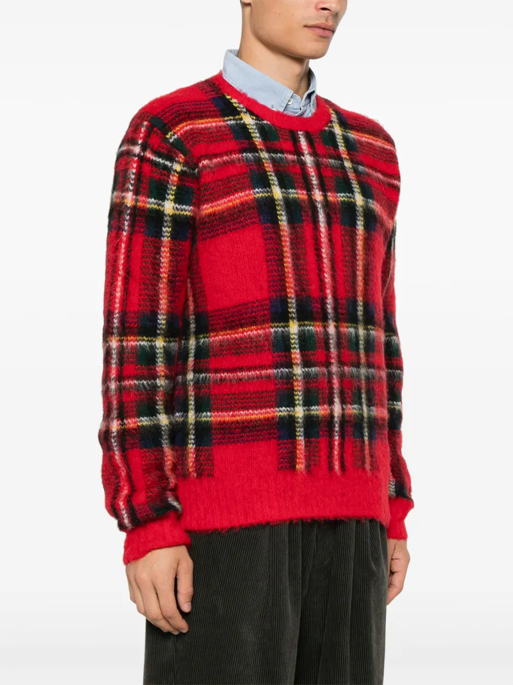 Polo Ralph Lauren Geruite trui Rood