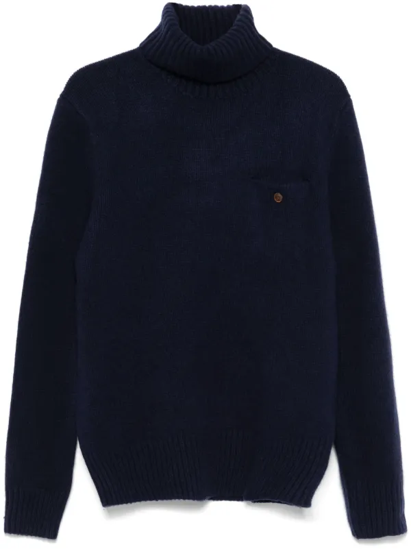 Polo Ralph Lauren タートルネック セーター | ブルー | FARFETCH JP