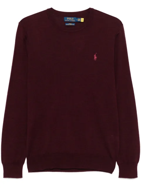 Polo Ralph Lauren suéter con logo bordado