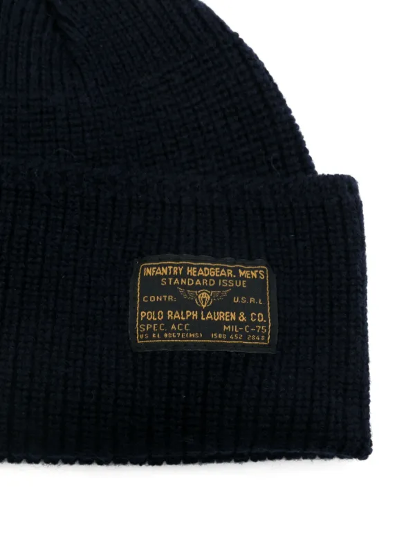 Polo ralph lauren merino wool beanie hotsell