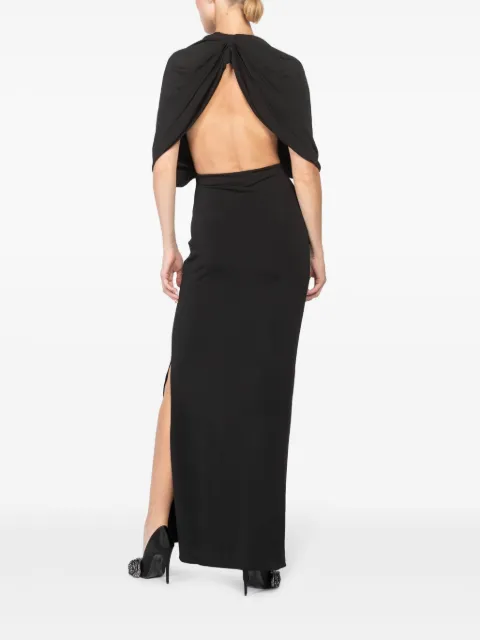 Magda Butrym draped-detail maxi dress 109724 - 3