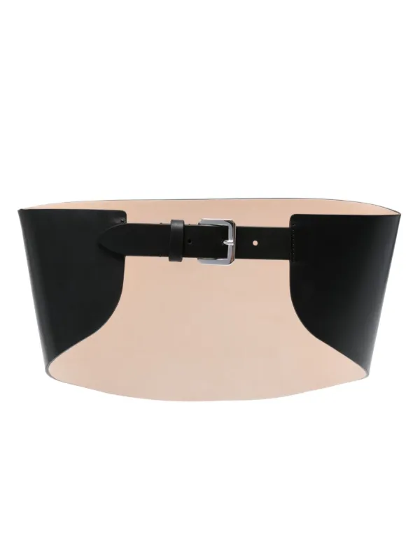 Déhanche Undone Corset Belt Black FARFETCH IN