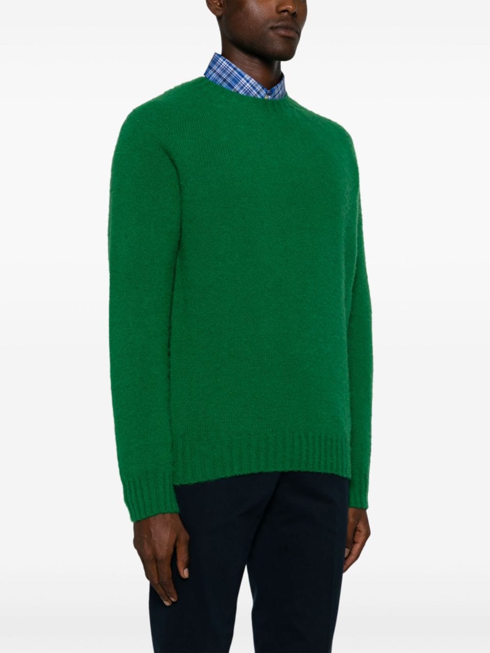 Shop Polo Ralph Lauren Wool Sweater In Green