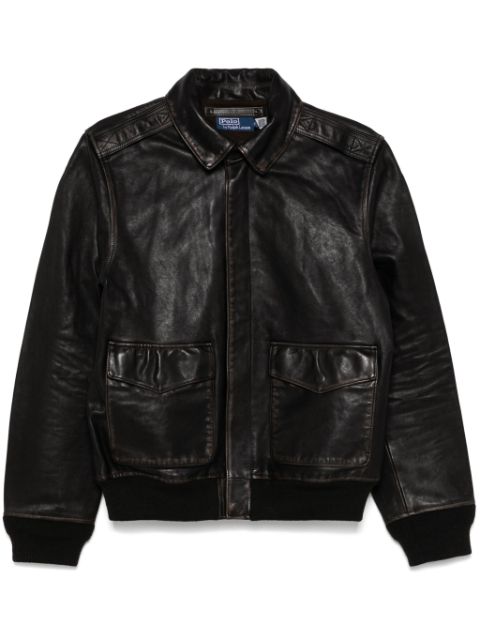 Polo Ralph Lauren leather bomber jacket Men