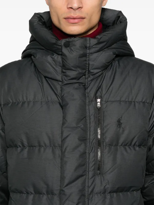 Ralph lauren grey down jacket hotsell