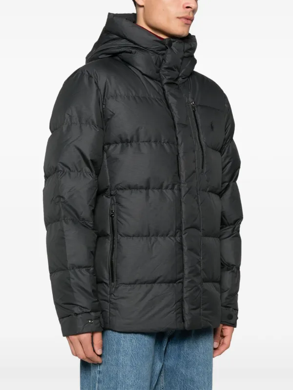 Polo puffer shops jacket