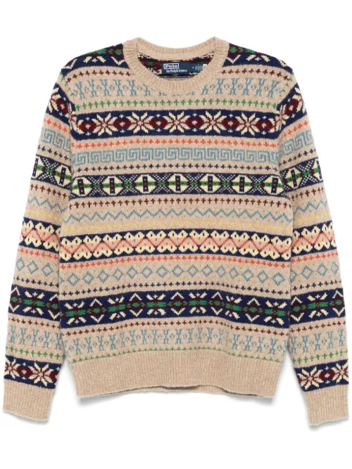 Pull en maille Fair Isle - Polo Ralph Lauren - Modalova