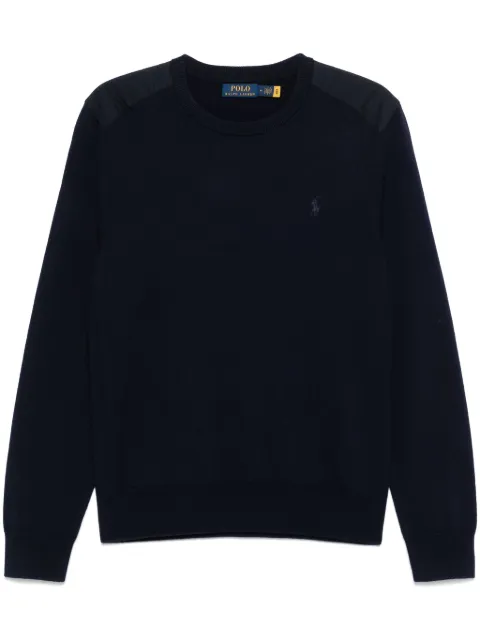 Polo Ralph Lauren pull à motif Polo Pony