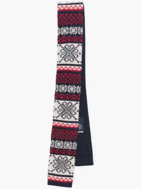 Polo Ralph Lauren cravate en maille Fair Isle