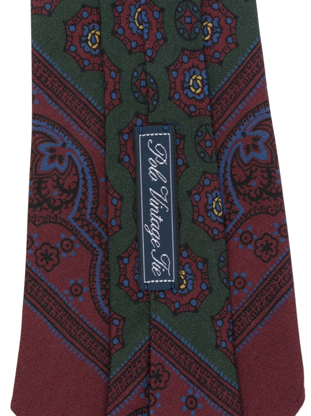 Shop Polo Ralph Lauren Vintage-inspired Tie In Green