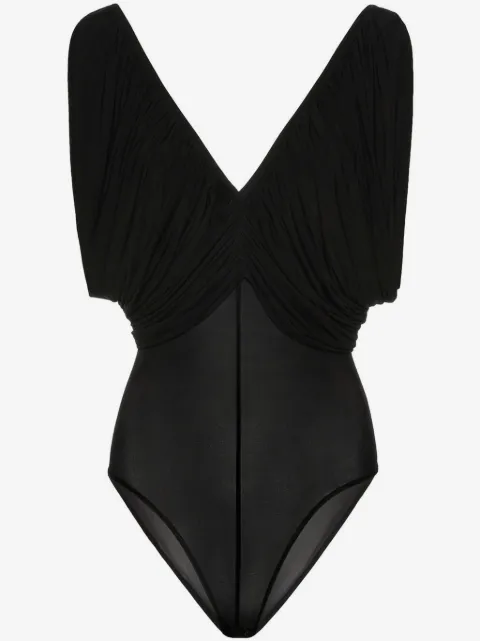 Magda Butrym v-neck ruched body