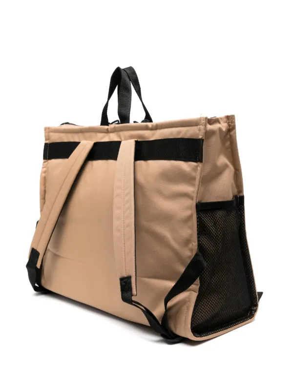 Telfar x Eastpak logo-embossed Backpack | Neutrals | FARFETCH