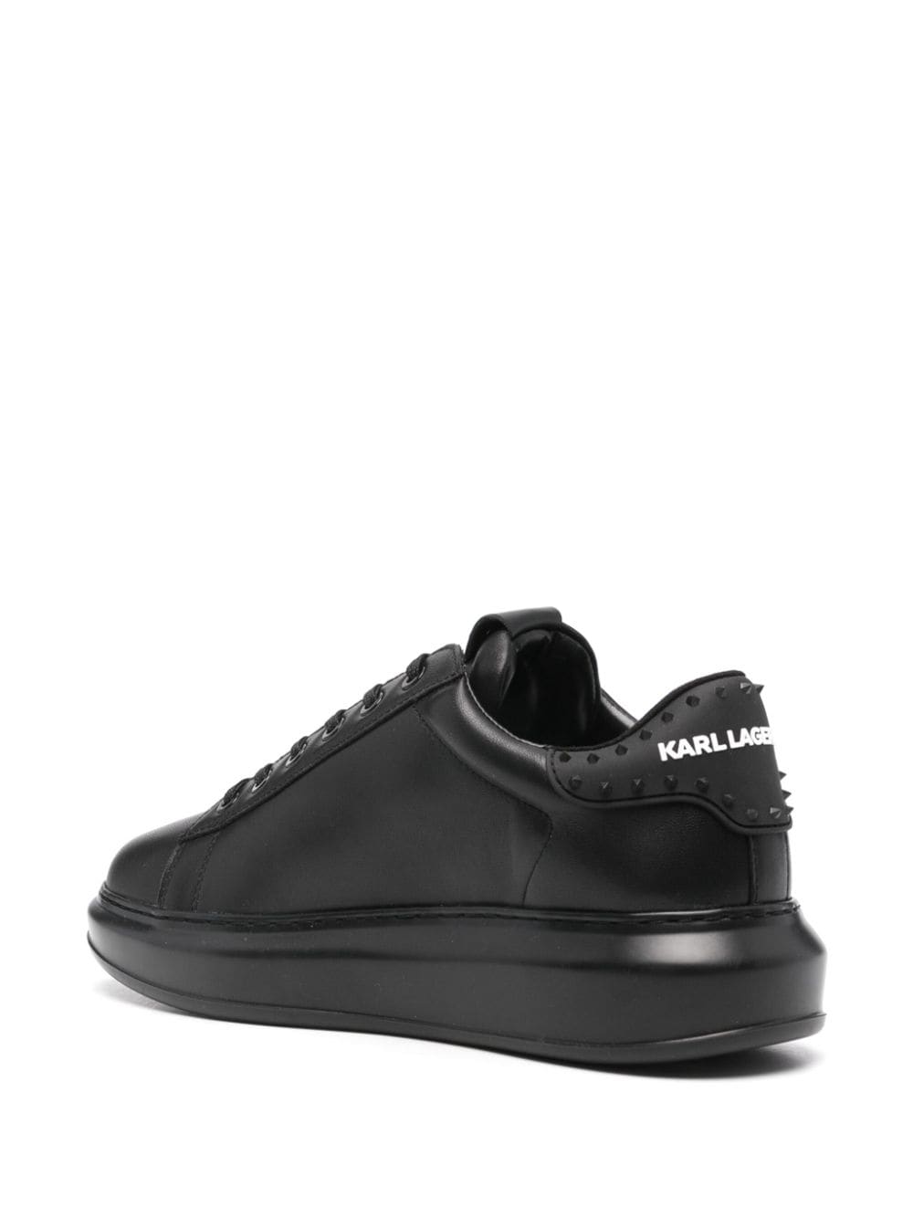 Shop Karl Lagerfeld Kapri Studebakker Sneaker In Black