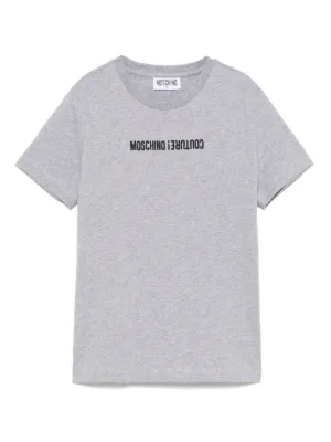 DSQUARED2 KIDS logo-print short-sleeve T-shirt | Grey | FARFETCH