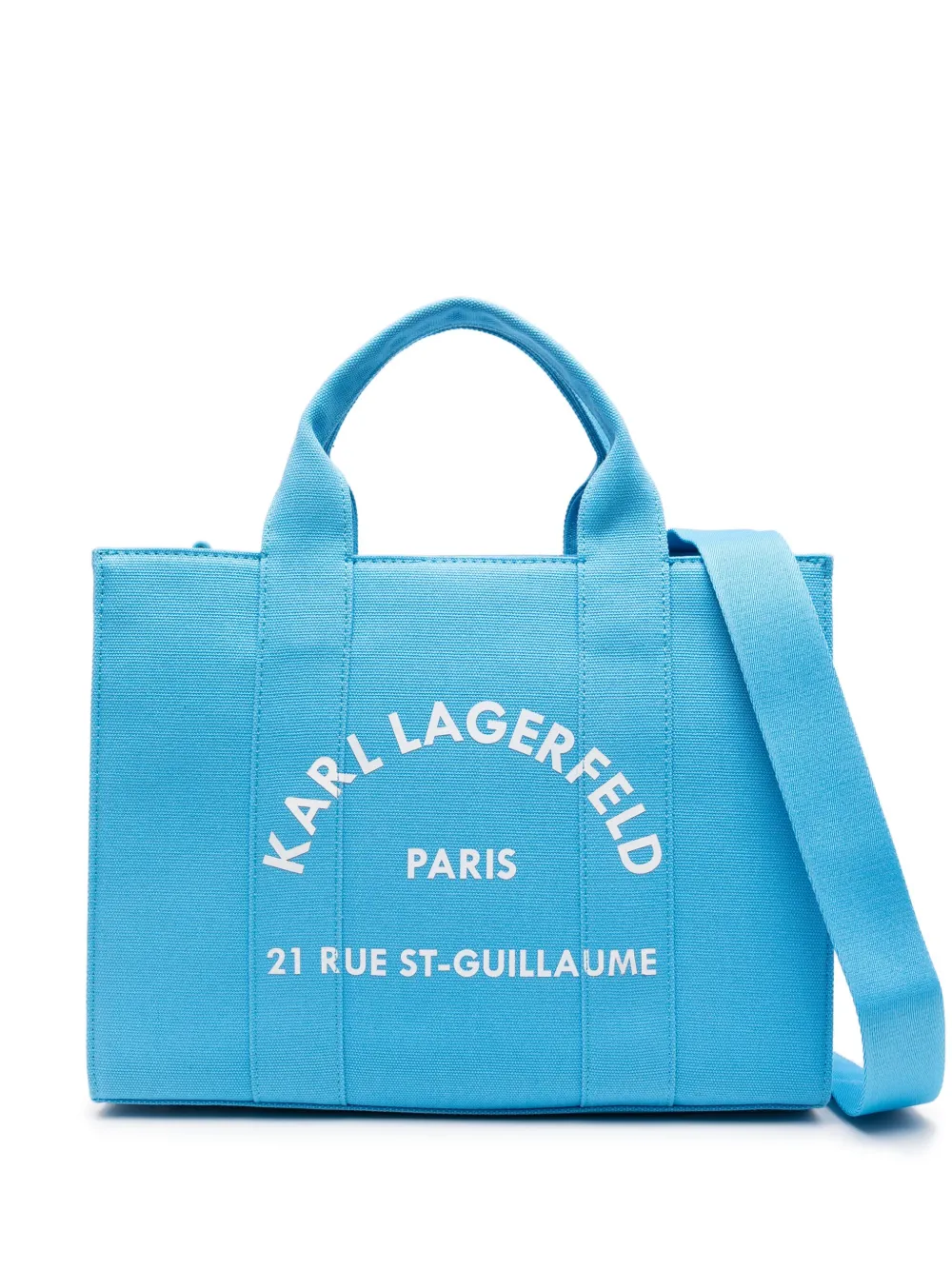 Karl Lagerfeld Medium Rue St-Guillaume shopper Blauw