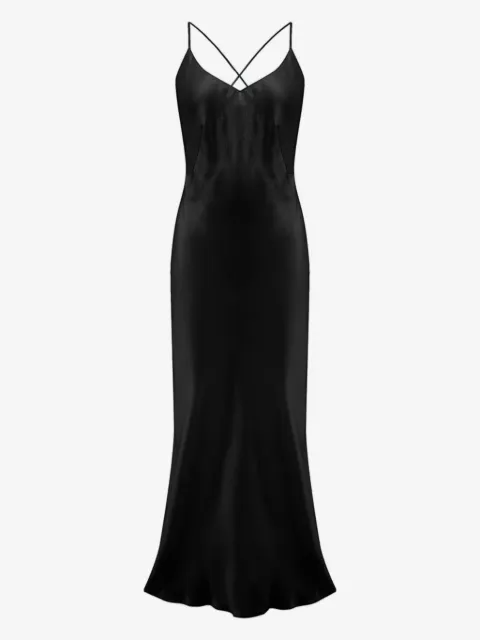 Fleur Of England Slip dress de seda