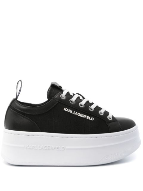 Karl Lagerfeld tenis con aplique del logo