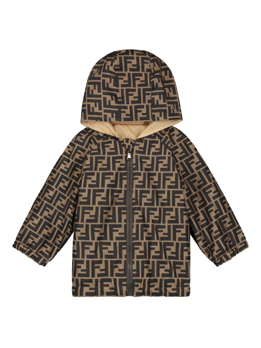Fendi Multicolore Doudoune Fendi Enfant Fendi Jacket Kids Black
