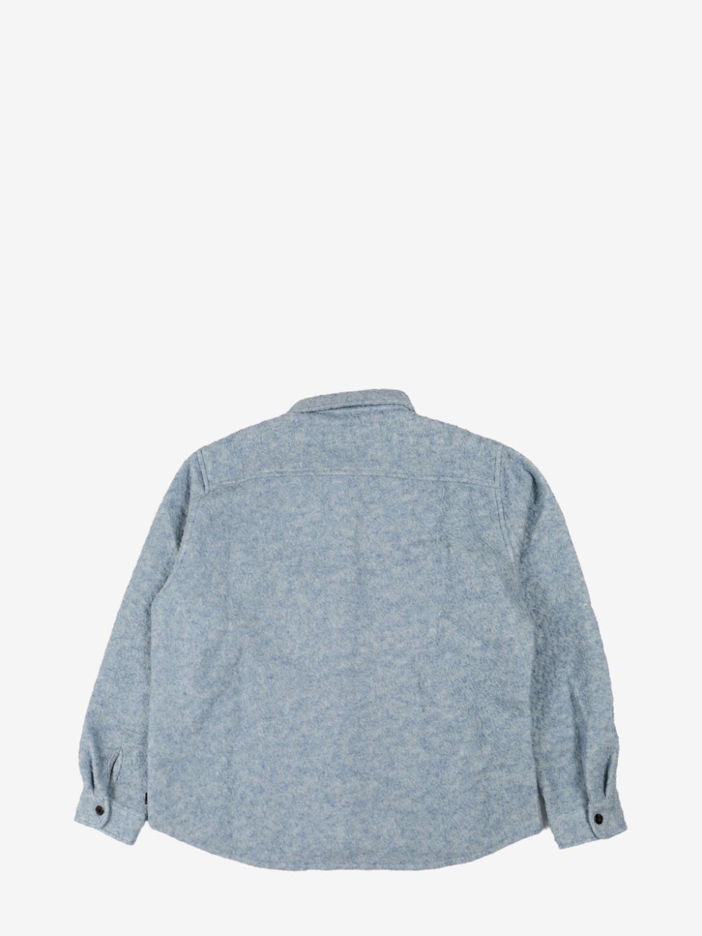 Stüssy Boxy wool shirt - Blauw