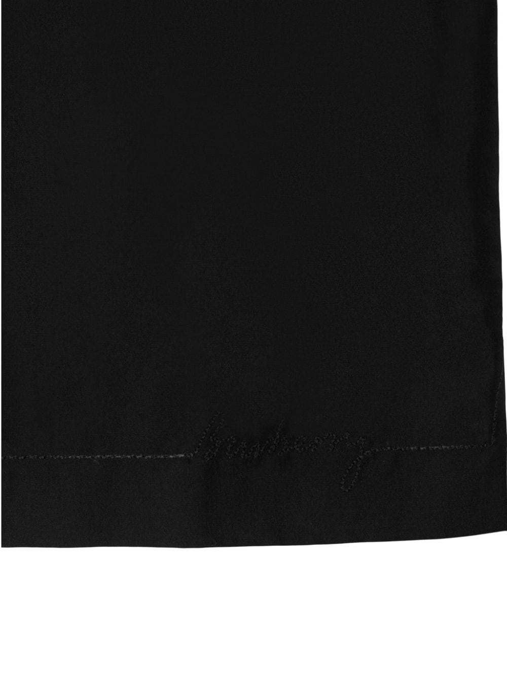 Shop Burberry Cotton Shorts In Black