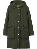 Burberry quilted coat - Green