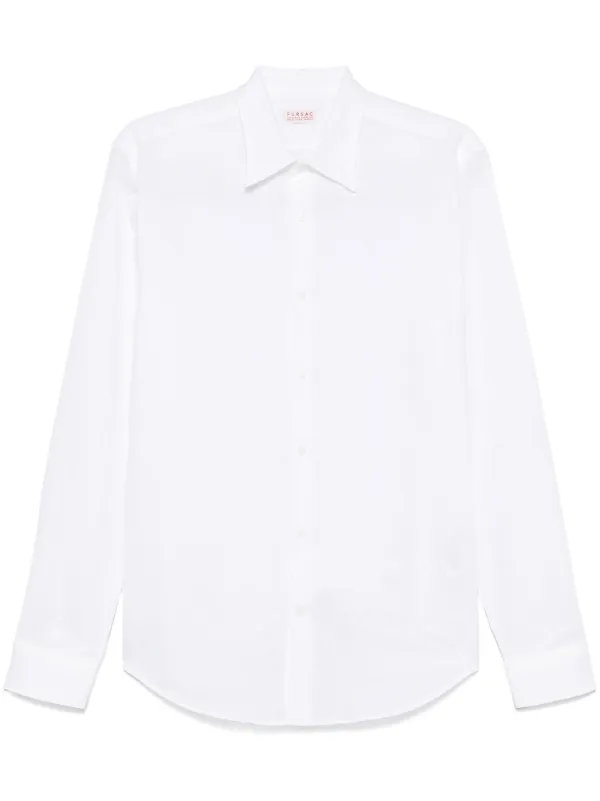 FURSAC Cheesecloth Shirt in White