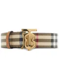 Burberry TB belt - Neutrals